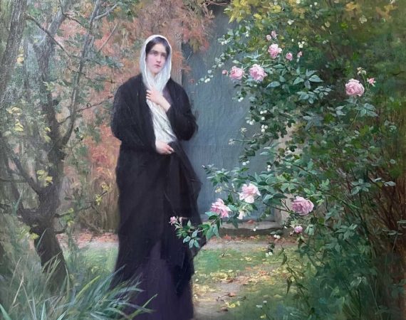 Jeanne RONGIER (1852-1929)<br /><em>Fleur d'automne</em>