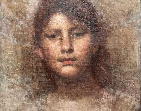 Eugène VIDAL (1844-1907)<br /><em>Jeune femme rousse</em>