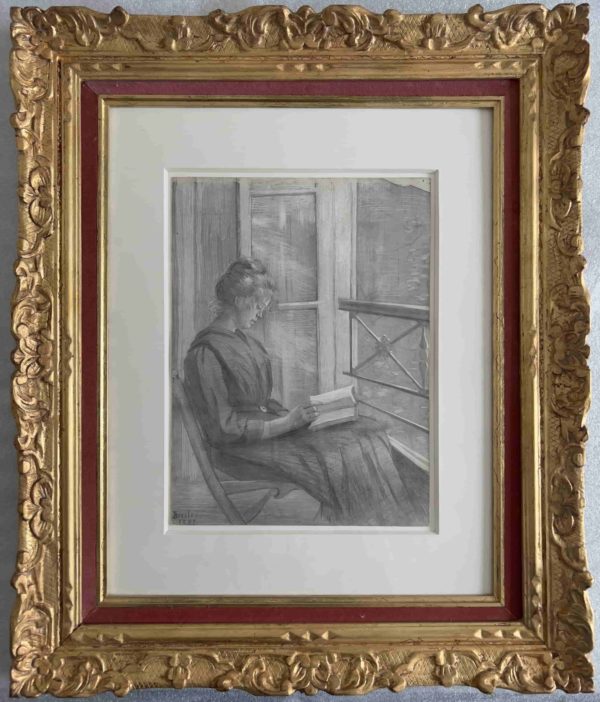 Louise BRESLAU (1856-1927)<br /><em>Portrait de Madeleine Zillhardt</em> – Image 2