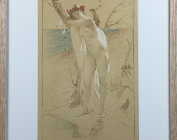 Antoine CALBET (1860-1942)<br /><em>L'Inconnue</em>