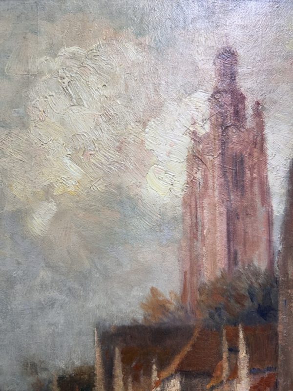 Georges Hippolyte DILLY (1874-1941)<br /><em>Canal à Bruges</em> – Image 6