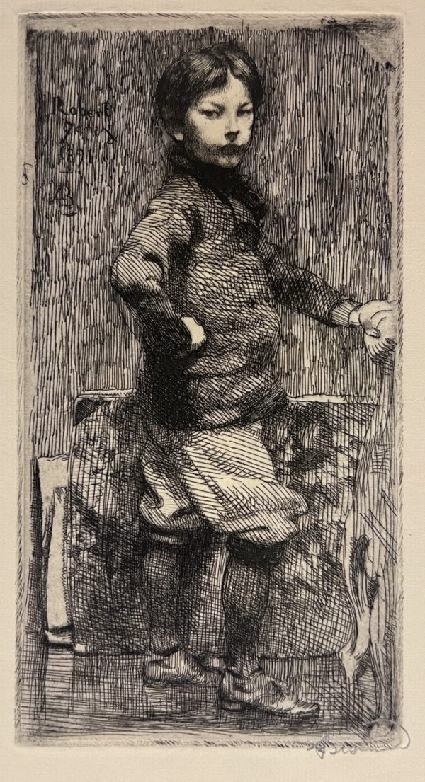 Albert BESNARD (1849-1934)<br /><em>Robert</em>