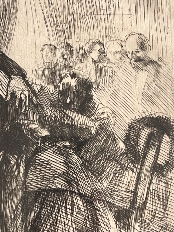Albert BESNARD (1849-1934)<br /><em>Le Deuil</em> – Image 2