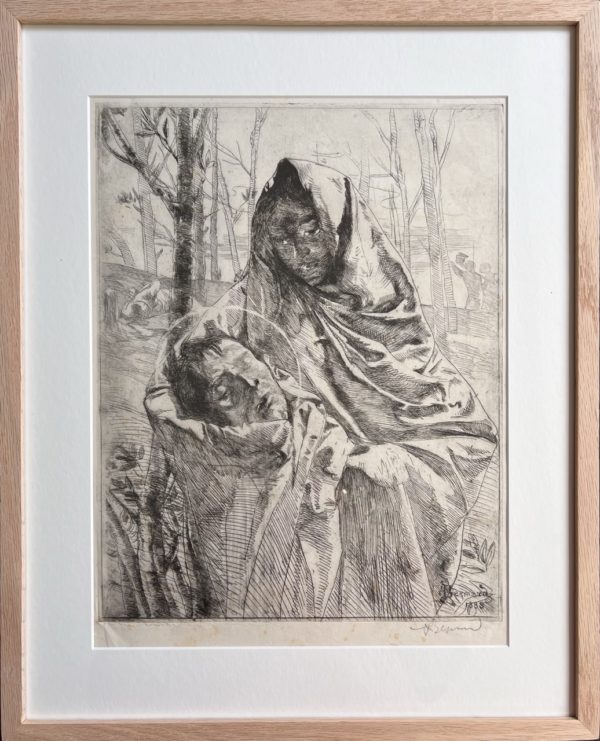 Albert BESNARD (1849-1934)<br /><em>Un martyre</em>