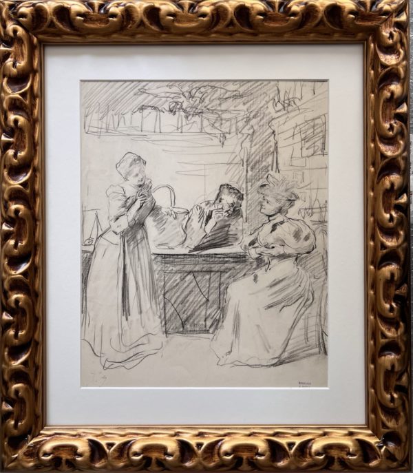 Josef GISELA (1851-1899)<br /><em>Chez l'herboriste</em>
