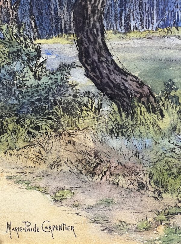 Marie-Paule CARPENTIER (1876-1915)<br /><em>Les Pins </em> – Image 5