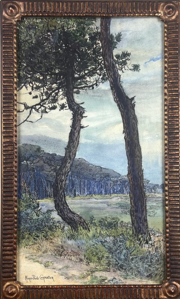 Marie-Paule CARPENTIER (1876-1915)<br /><em>Les Pins </em>