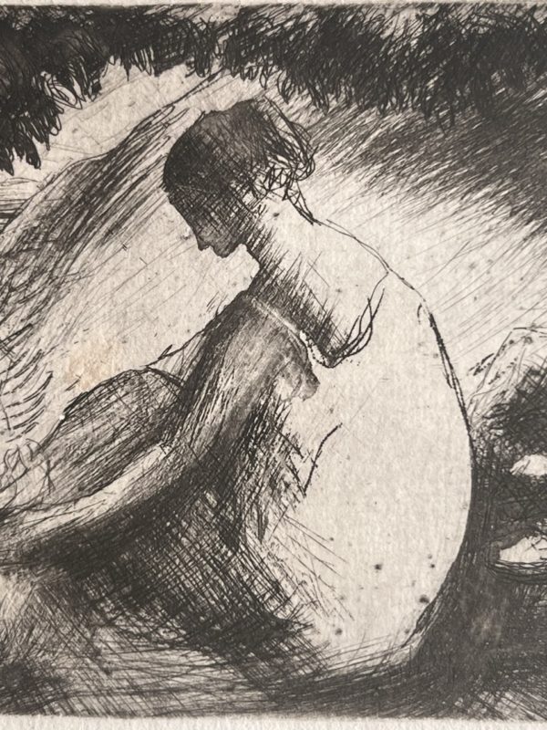 Camille PISSARRO (1830-1903)<br /><em>Baigneuse mettant ses bas</em> – Image 6