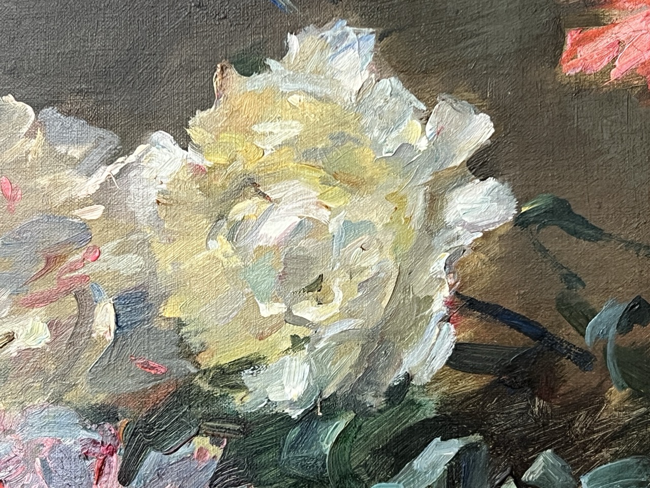 Madeleine LEMAIRE (1845-1928)<br /><em>Bouquet d'oeillets</em> – Image 5